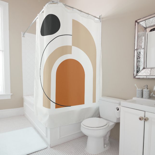 Cortina Para Box Abstrato Contemporâneo  (In Situ)