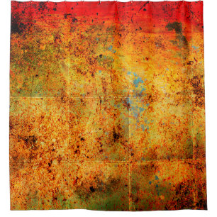 Cortina Para Box abstrato da antiga parede de ressonância,abstrato,