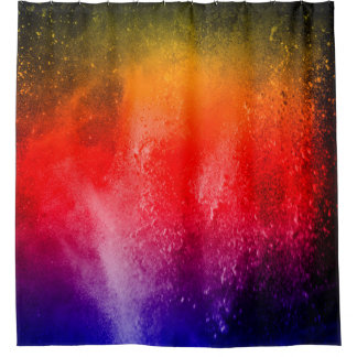 Cortina Para Box Abstrato em pó, fundo pulverizado, movimento de co
