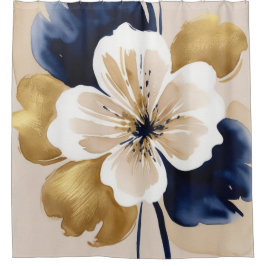 Cortina Para Box Abstrato Floral