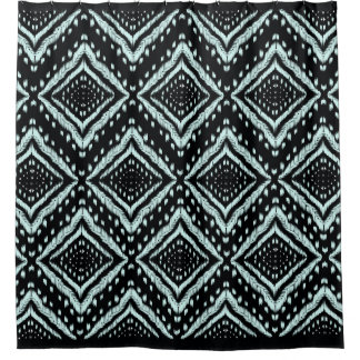 Cortina Para Box Abstrato Line, Linda, Ikat sem soldadura, B