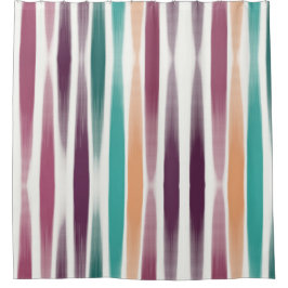 Cortina Para Box Abstrato Modern Purple marsala Traços de pincel