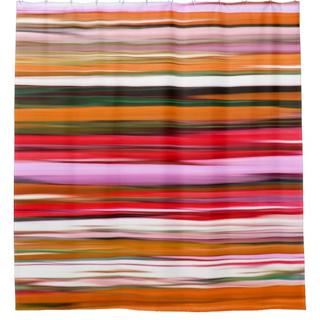 Cortina Para Box Abstrato nº 2: Desfoque laranja (Frente)