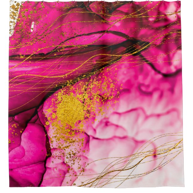 Cortina Para Box Abstrato nuvens-ART. Criatividade transparente. Sa (Frente)