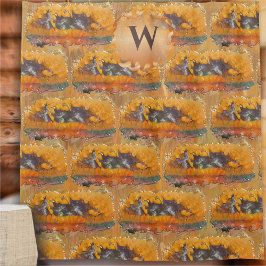 Cortina Para Box Abstrato Sunset 0612