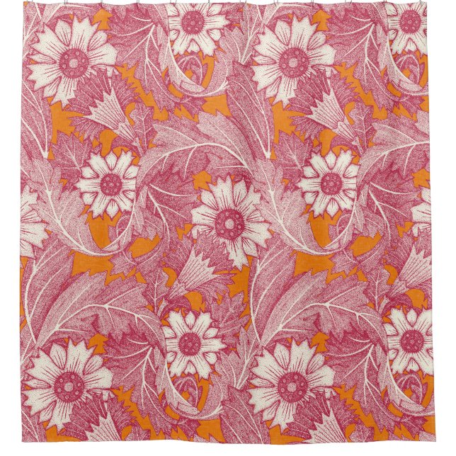 Cortina Para Box acanthus viva magenta satsuma (Frente)