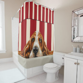 Cortina Para Box Adorbs Basset Hound