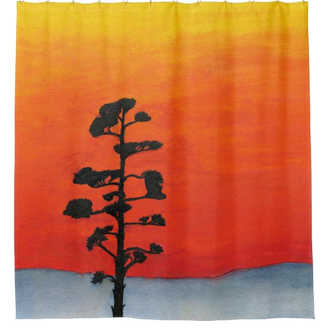 Cortina Para Box Agave Sunset (Frente)