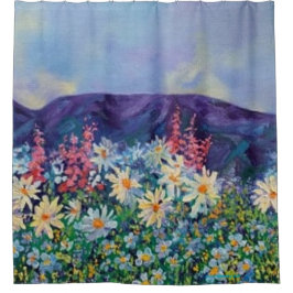 Cortina Para Box Alaskan Tisha's Garden Shower Curtain