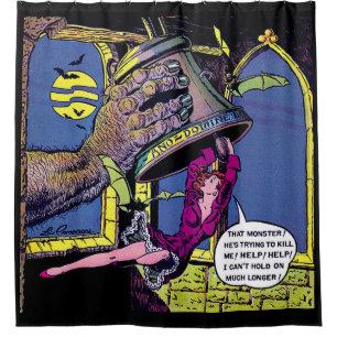 Cortina Para Box Além das Histórias em quadrinhos de Vintagem do Mo