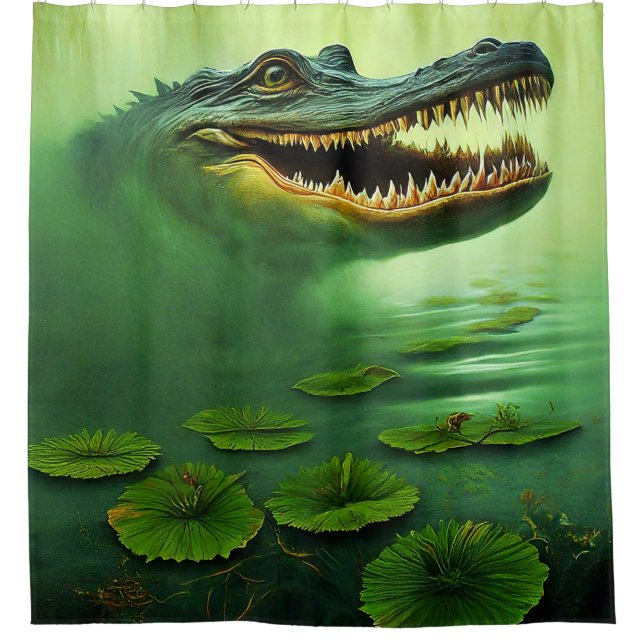 Cortina Para Box Alligator Art (Frente)