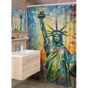Cortina Para Box Amanhecer da liberdade, costume