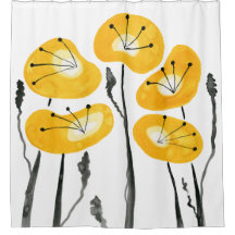 Amapas Amarelas Decoração de Banheiro Boho Moderna