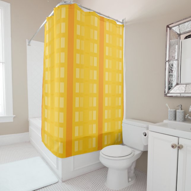Cortina Para Box Amarelo Laranja 10 (In Situ)