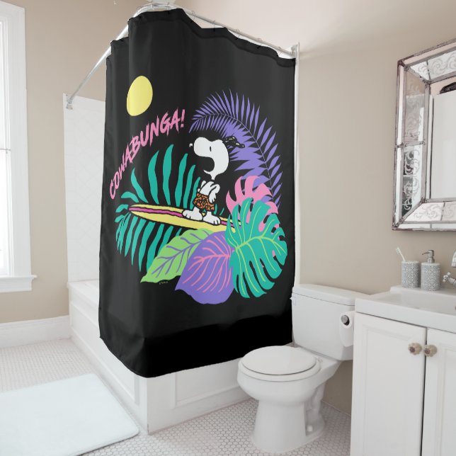 Cortina Para Box Amendoins | Cowabunga Snoopy (In Situ)