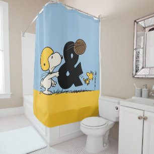 Cortina Para Box Amendoins Futebol Snoopy & Woodstock