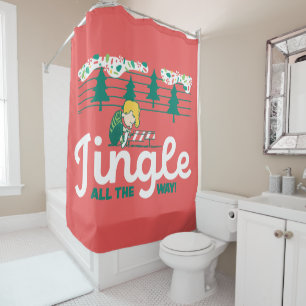 Cortina Para Box Amendoins Jingle All Way