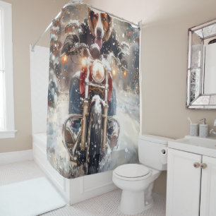 Cortina Para Box American English Foxhound Riding Bike Natal