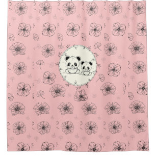 Cortina Para Box amigos panda