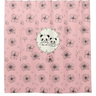 Cortina Para Box amigos panda