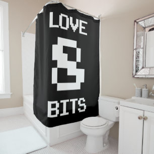 Cortina Para Box Amor 8 Bits
