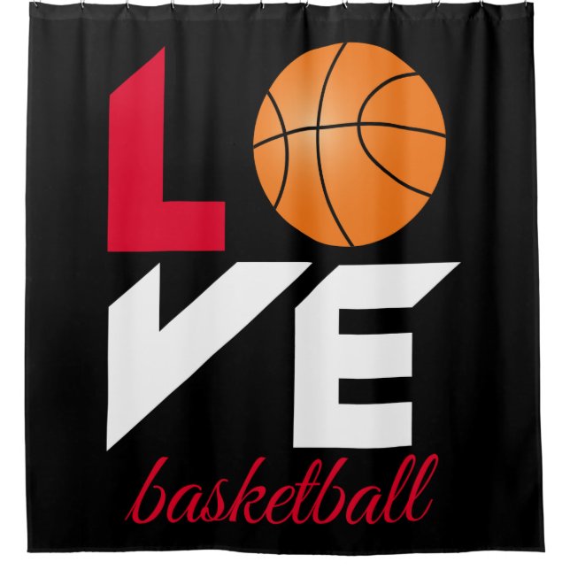 Cortina Para Box Amor, basquete (Frente)