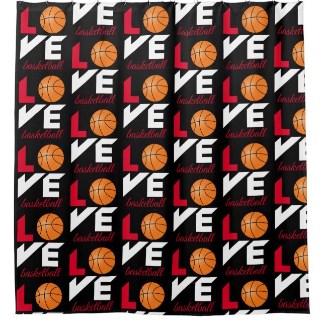 Cortina Para Box Amor, basquete (Frente)