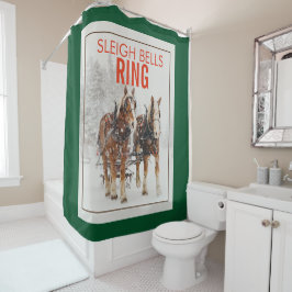 Cortina Para Box Anel Sleigh Belga Equipe de Cavalos