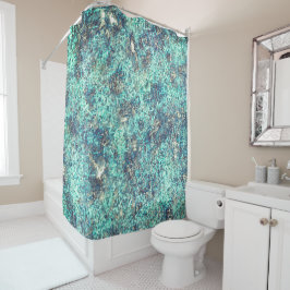 Cortina Para Box Ângulo dos fios ou da cinza azul ciano esponjosa