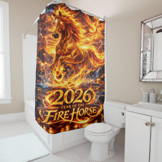 Cortina Para Box Ano do Cavalo de Fogo 2026