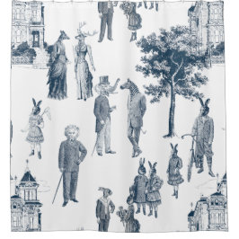 Cortina Para Box antropomórfico vitoriano antigo