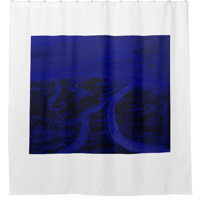 Cortina Para Box Apparition in the Sea Shower Curtain (Frente)
