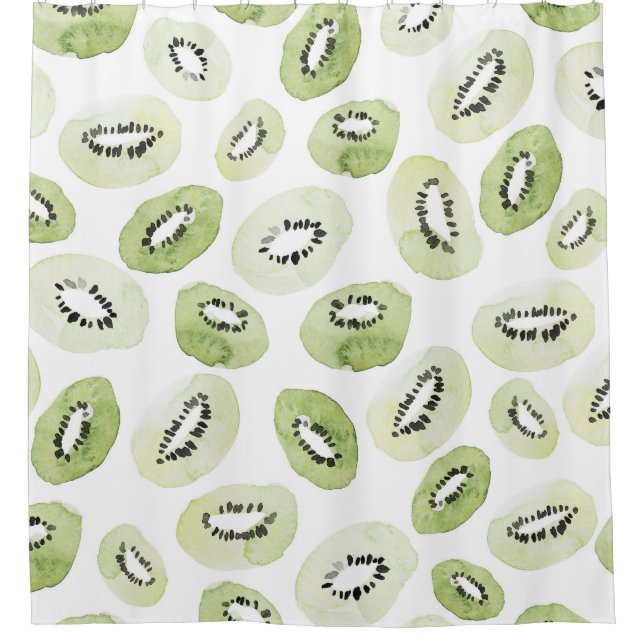 Cortina Para Box Aquarela Artística: Design sem costura desenhada à (Frente)