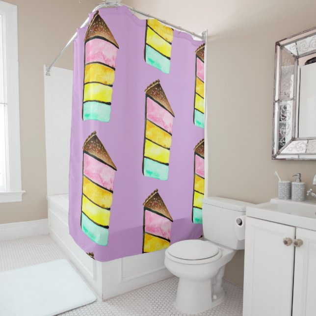 Cortina Para Box Arco-Íris Aquarela (In Situ)