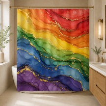 Arco-íris LGBTQ em Mármore