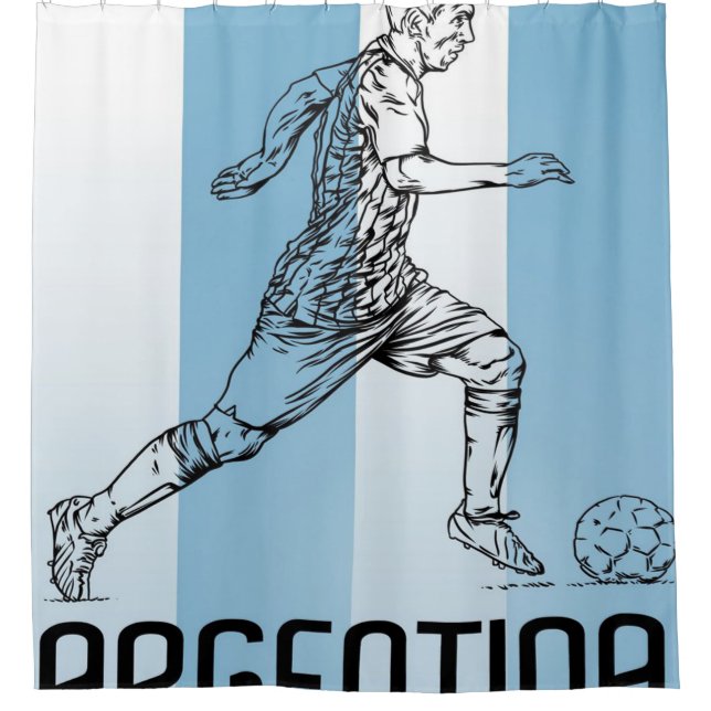 Cortina Para Box Argentina Soccer Blanket (Frente)
