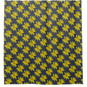 Cortina Para Box Arnica amarela floral em alguma cor