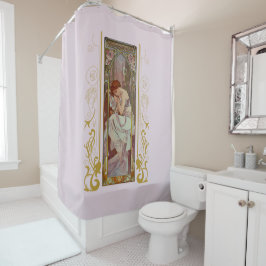 Cortina Para Box Art Noveau Alphonse Mucha Night Rest