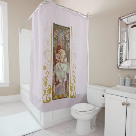 Cortina Para Box Art Noveau Alphonse Mucha Night Rest