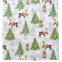 Árvores de Natal e Restaurantes Festivos