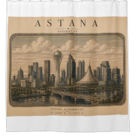 Cortina Para Box Astana | Vintage Travel City Design
