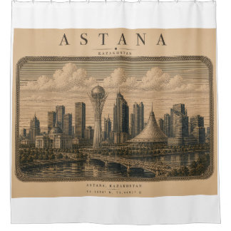Cortina Para Box Astana | Vintage Travel City Design