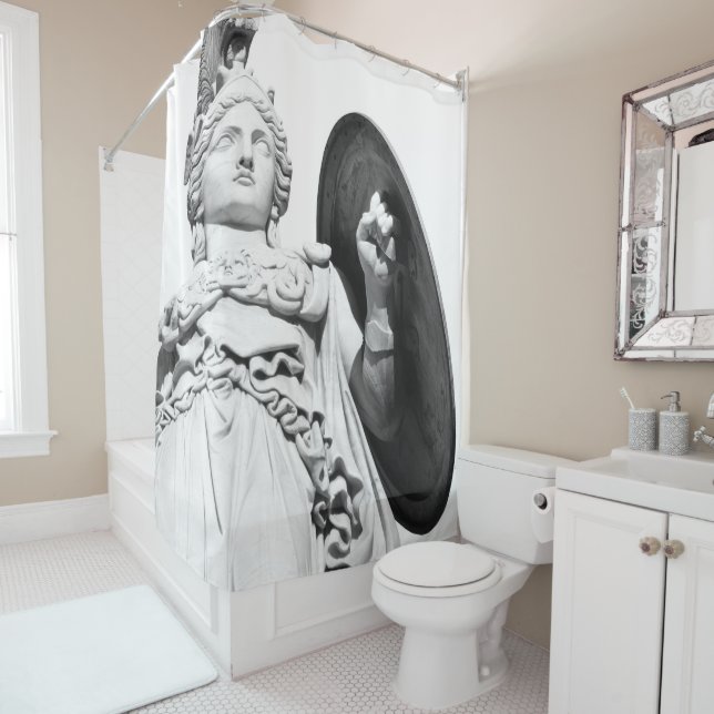 Cortina Para Box Athena Deusa da Sabedoria #2 #wall #art (In Situ)