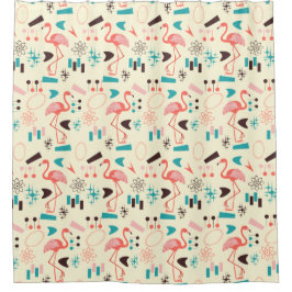 Cortina Para Box Atomic Flamingo