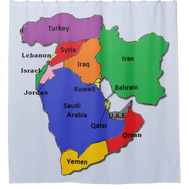 Cortina Para Box ATUALIZADOR GEOGRÁFICO enquanto estiver no Trono ( (Frente)