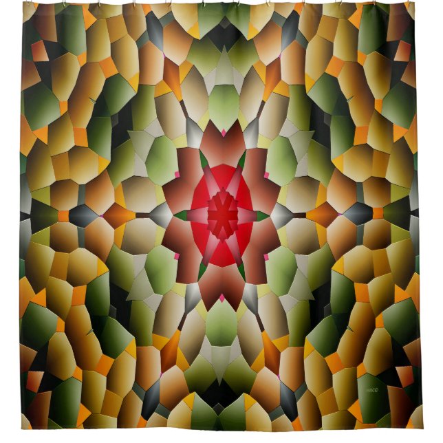 Cortina Para Box Autumn Star.... (Frente)