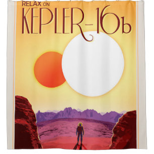 Cortina Para Box Aventura do Planeta de Destino de Viagem de Espaç