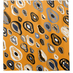 Cortina Para Box Avocado Love: Organic Vintage Style