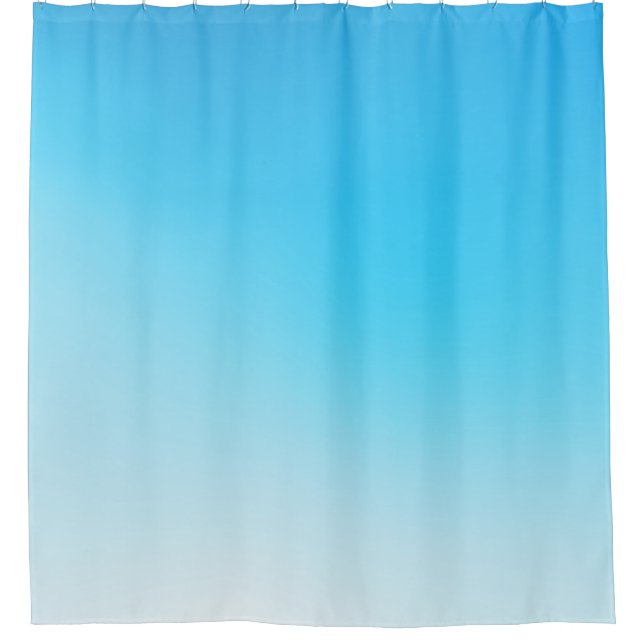 Cortina Para Box Azul claro (Frente)