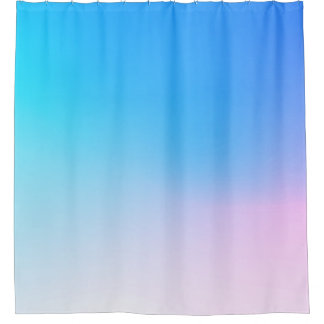 Cortina Para Box Azul claro, rosa, 